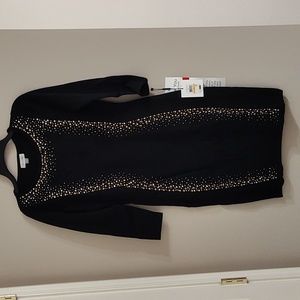 Calvin Klein Rhinestone Embellished Dress